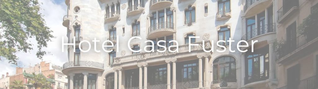 Hotel Casa Fuster is a Family Friendly Five Star Hotel in Barcelona