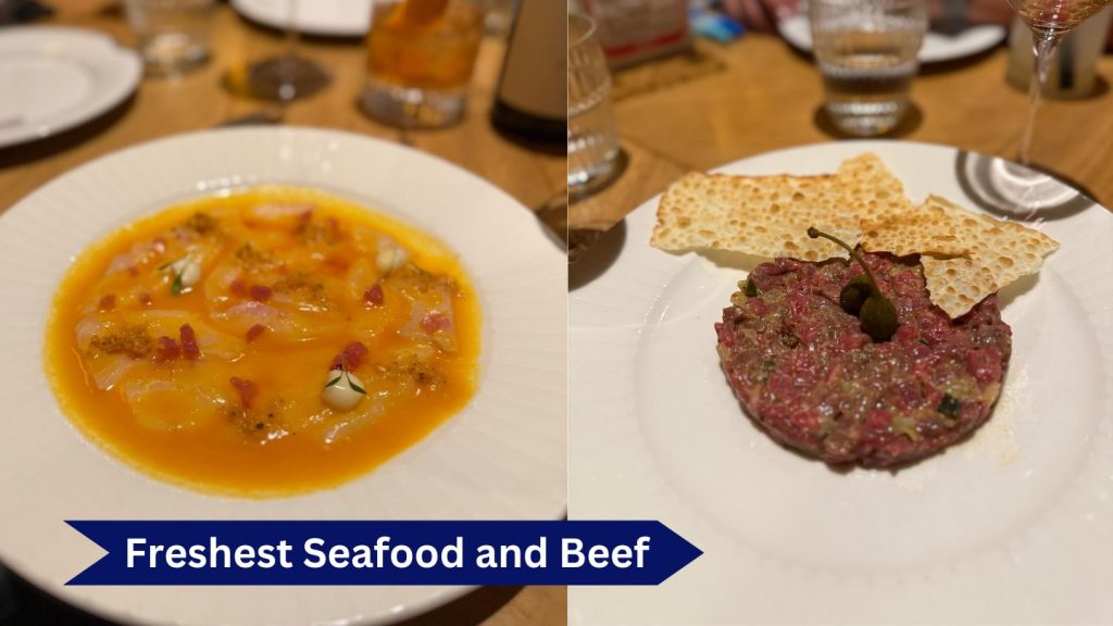 Exquisite food at Vivo Tapas in Barcelona